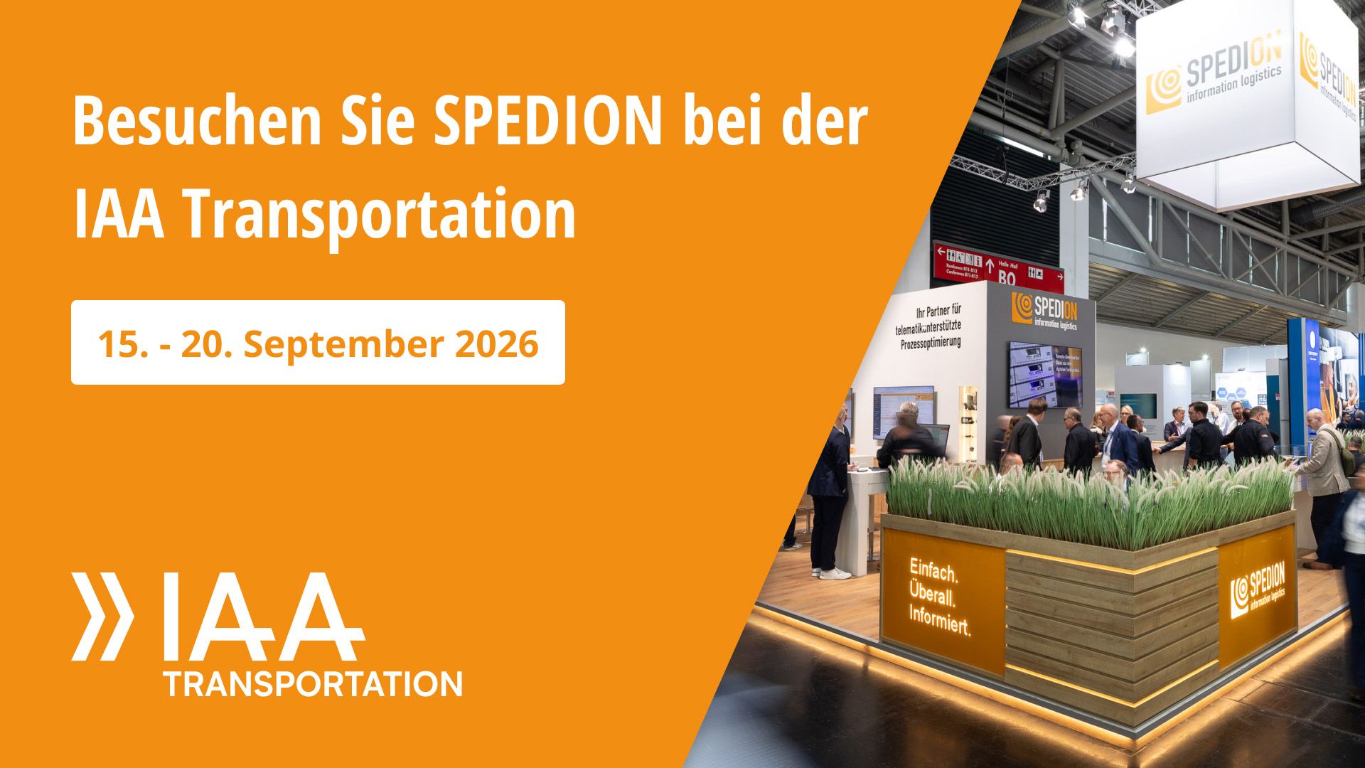 SPEDION auf der IAA Transportation 2026